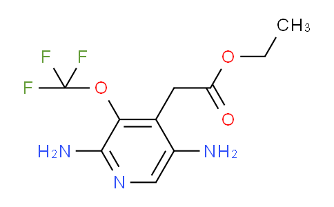 AM18344 | 1804613-03-3 | Ethyl 2,5-diamino-3-(trifluoromethoxy)pyridine-4-acetate