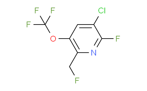 AM183442 | 1803651-20-8 | 3-Chloro-2-fluoro-6-(fluoromethyl)-5-(trifluoromethoxy)pyridine