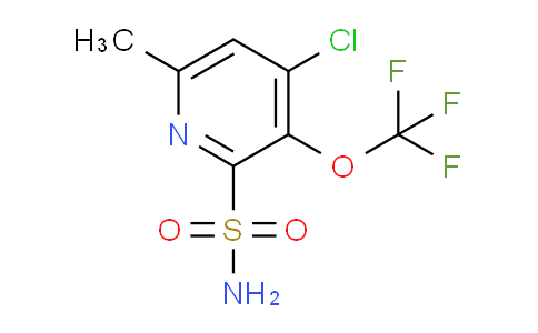 AM183447 | 1804593-32-5 | 4-Chloro-6-methyl-3-(trifluoromethoxy)pyridine-2-sulfonamide