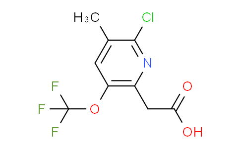 AM183456 | 1804691-40-4 | 2-Chloro-3-methyl-5-(trifluoromethoxy)pyridine-6-acetic acid