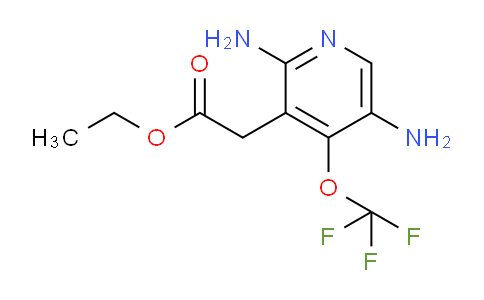 AM18346 | 1803477-50-0 | Ethyl 2,5-diamino-4-(trifluoromethoxy)pyridine-3-acetate