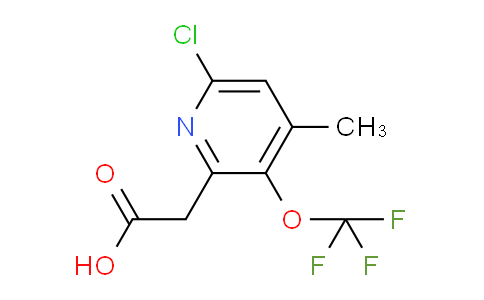 AM183462 | 1803691-95-3 | 6-Chloro-4-methyl-3-(trifluoromethoxy)pyridine-2-acetic acid