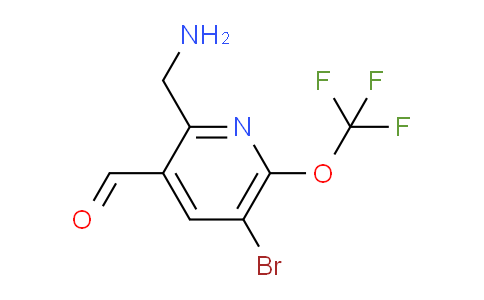 AM183463 | 1803640-47-2 | 2-(Aminomethyl)-5-bromo-6-(trifluoromethoxy)pyridine-3-carboxaldehyde