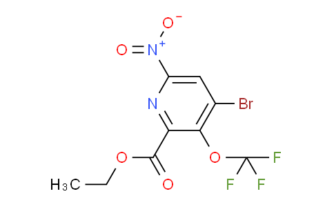 AM183464 | 1804654-70-3 | Ethyl 4-bromo-6-nitro-3-(trifluoromethoxy)pyridine-2-carboxylate
