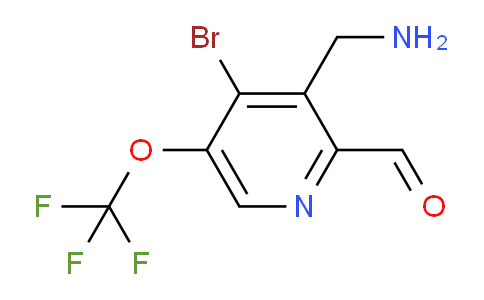 AM183475 | 1806094-94-9 | 3-(Aminomethyl)-4-bromo-5-(trifluoromethoxy)pyridine-2-carboxaldehyde