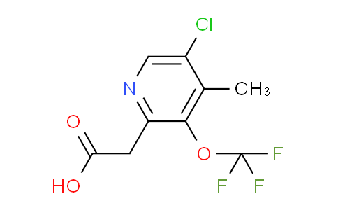 AM183476 | 1803692-24-1 | 5-Chloro-4-methyl-3-(trifluoromethoxy)pyridine-2-acetic acid