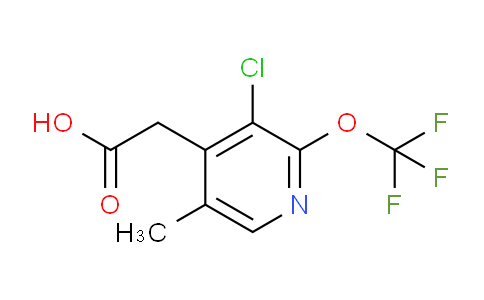 AM183478 | 1804600-46-1 | 3-Chloro-5-methyl-2-(trifluoromethoxy)pyridine-4-acetic acid