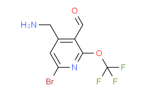 AM183484 | 1803640-67-6 | 4-(Aminomethyl)-6-bromo-2-(trifluoromethoxy)pyridine-3-carboxaldehyde