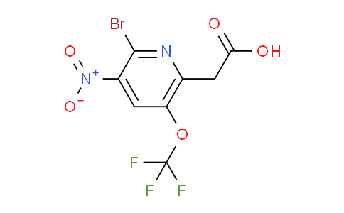 AM183486 | 1804654-88-3 | 2-Bromo-3-nitro-5-(trifluoromethoxy)pyridine-6-acetic acid