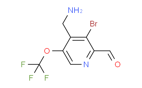 AM183487 | 1804570-59-9 | 4-(Aminomethyl)-3-bromo-5-(trifluoromethoxy)pyridine-2-carboxaldehyde
