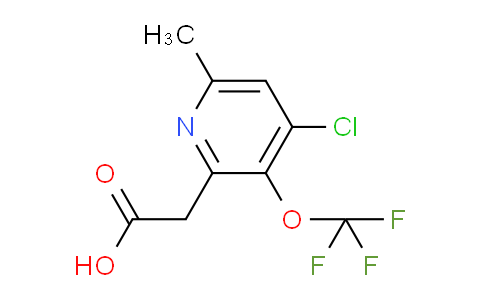 AM183491 | 1806240-51-6 | 4-Chloro-6-methyl-3-(trifluoromethoxy)pyridine-2-acetic acid