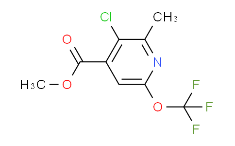 AM183498 | 1806215-41-7 | Methyl 3-chloro-2-methyl-6-(trifluoromethoxy)pyridine-4-carboxylate
