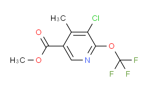 AM183499 | 1803615-81-7 | Methyl 3-chloro-4-methyl-2-(trifluoromethoxy)pyridine-5-carboxylate