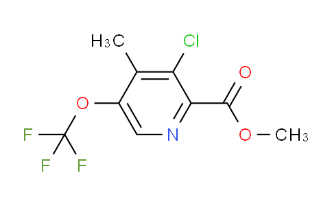 AM183502 | 1803691-66-8 | Methyl 3-chloro-4-methyl-5-(trifluoromethoxy)pyridine-2-carboxylate