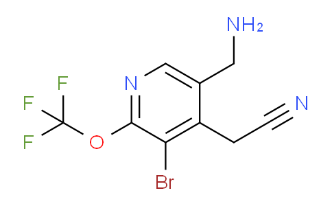 AM183503 | 1803915-69-6 | 5-(Aminomethyl)-3-bromo-2-(trifluoromethoxy)pyridine-4-acetonitrile