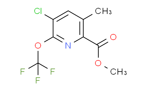 AM183504 | 1806215-50-8 | Methyl 3-chloro-5-methyl-2-(trifluoromethoxy)pyridine-6-carboxylate