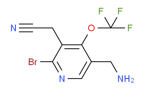 AM183514 | 1806129-04-3 | 5-(Aminomethyl)-2-bromo-4-(trifluoromethoxy)pyridine-3-acetonitrile