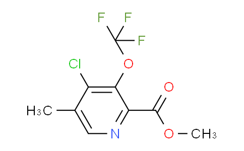 AM183515 | 1804558-21-1 | Methyl 4-chloro-5-methyl-3-(trifluoromethoxy)pyridine-2-carboxylate
