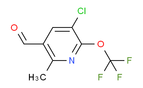 AM183536 | 1806240-00-5 | 3-Chloro-6-methyl-2-(trifluoromethoxy)pyridine-5-carboxaldehyde
