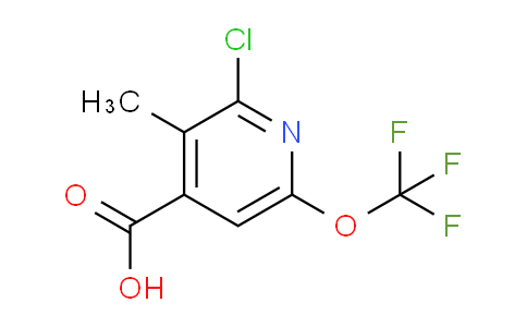 2-Chloro-3-methyl-6-(trifluoromethoxy)pyridine-4-carboxylic acid