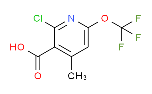 AM183543 | 1803936-88-0 | 2-Chloro-4-methyl-6-(trifluoromethoxy)pyridine-3-carboxylic acid