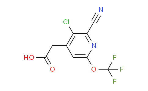 AM183583 | 1803685-58-6 | 3-Chloro-2-cyano-6-(trifluoromethoxy)pyridine-4-acetic acid