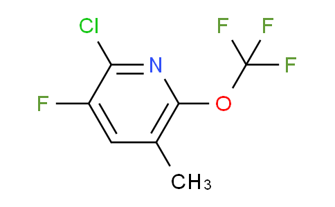 2-Chloro-3-fluoro-5-methyl-6-(trifluoromethoxy)pyridine