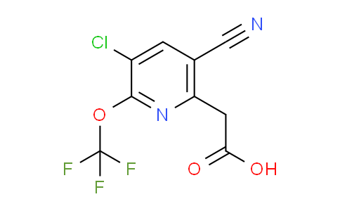 AM183588 | 1803643-97-1 | 3-Chloro-5-cyano-2-(trifluoromethoxy)pyridine-6-acetic acid