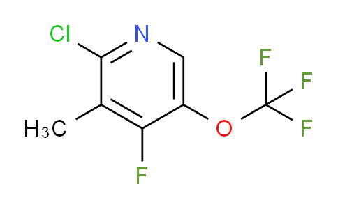AM183591 | 1804786-09-1 | 2-Chloro-4-fluoro-3-methyl-5-(trifluoromethoxy)pyridine
