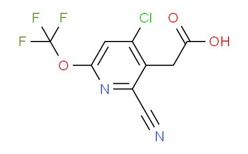 AM183593 | 1806196-59-7 | 4-Chloro-2-cyano-6-(trifluoromethoxy)pyridine-3-acetic acid