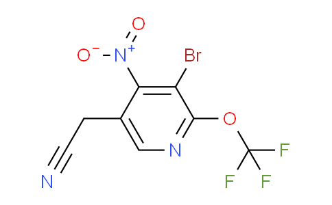 AM183596 | 1803637-39-9 | 3-Bromo-4-nitro-2-(trifluoromethoxy)pyridine-5-acetonitrile
