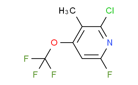 AM183599 | 1804610-19-2 | 2-Chloro-6-fluoro-3-methyl-4-(trifluoromethoxy)pyridine
