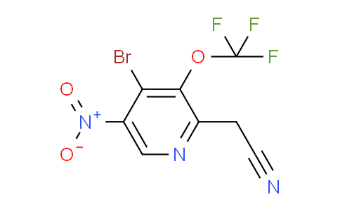 AM183608 | 1803637-76-4 | 4-Bromo-5-nitro-3-(trifluoromethoxy)pyridine-2-acetonitrile