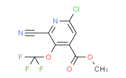 AM183632 | 1804608-29-4 | Methyl 6-chloro-2-cyano-3-(trifluoromethoxy)pyridine-4-carboxylate