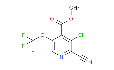 AM183635 | 1803709-33-2 | Methyl 3-chloro-2-cyano-5-(trifluoromethoxy)pyridine-4-carboxylate