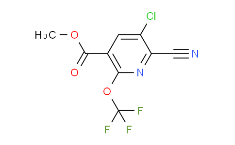 AM183638 | 1804368-63-5 | Methyl 3-chloro-2-cyano-6-(trifluoromethoxy)pyridine-5-carboxylate