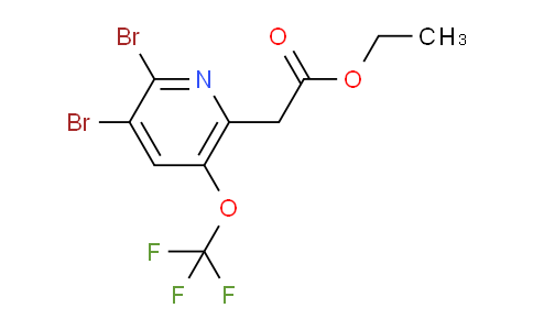AM18365 | 1803483-47-7 | Ethyl 2,3-dibromo-5-(trifluoromethoxy)pyridine-6-acetate