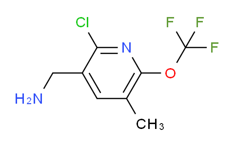 3-(Aminomethyl)-2-chloro-5-methyl-6-(trifluoromethoxy)pyridine