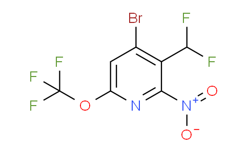 AM183667 | 1803469-50-2 | 4-Bromo-3-(difluoromethyl)-2-nitro-6-(trifluoromethoxy)pyridine