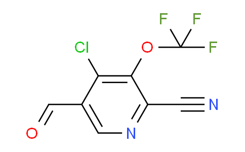 AM183673 | 1804545-84-3 | 4-Chloro-2-cyano-3-(trifluoromethoxy)pyridine-5-carboxaldehyde