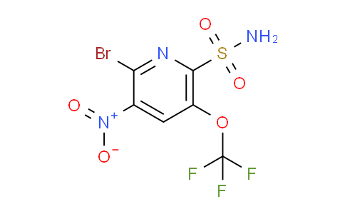 AM183678 | 1804568-67-9 | 2-Bromo-3-nitro-5-(trifluoromethoxy)pyridine-6-sulfonamide