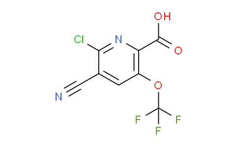 AM183686 | 1806110-88-2 | 2-Chloro-3-cyano-5-(trifluoromethoxy)pyridine-6-carboxylic acid