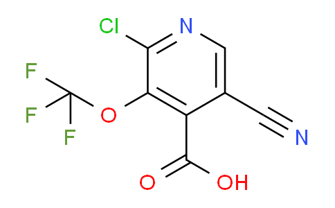 AM183694 | 1804780-99-1 | 2-Chloro-5-cyano-3-(trifluoromethoxy)pyridine-4-carboxylic acid