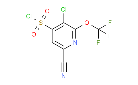 AM183702 | 1804784-66-4 | 3-Chloro-6-cyano-2-(trifluoromethoxy)pyridine-4-sulfonyl chloride