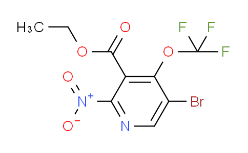Ethyl 5-bromo-2-nitro-4-(trifluoromethoxy)pyridine-3-carboxylate