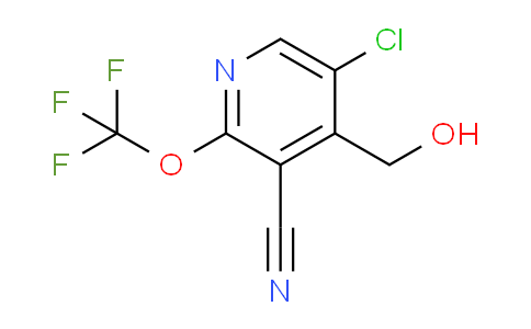 5-Chloro-3-cyano-2-(trifluoromethoxy)pyridine-4-methanol