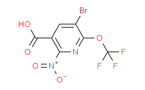 AM183763 | 1806188-05-5 | 3-Bromo-6-nitro-2-(trifluoromethoxy)pyridine-5-carboxylic acid