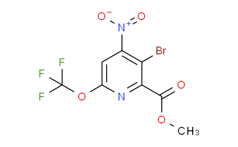 AM183786 | 1804654-18-9 | Methyl 3-bromo-4-nitro-6-(trifluoromethoxy)pyridine-2-carboxylate