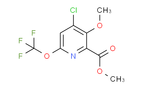 AM183793 | 1804552-55-3 | Methyl 4-chloro-3-methoxy-6-(trifluoromethoxy)pyridine-2-carboxylate