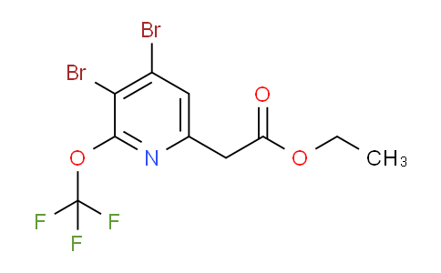 AM18384 | 1806092-47-6 | Ethyl 3,4-dibromo-2-(trifluoromethoxy)pyridine-6-acetate